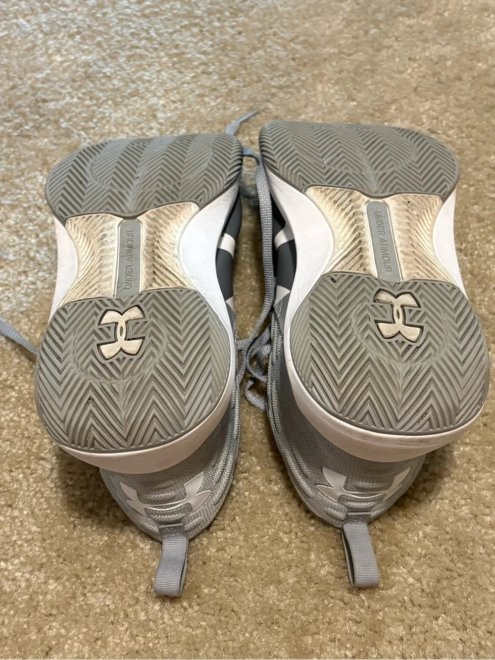 Under Armour Grey Athletic Sneakers